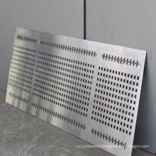 Mill Finish 304 Stainless Metal Decorative Perforated Steel Plate